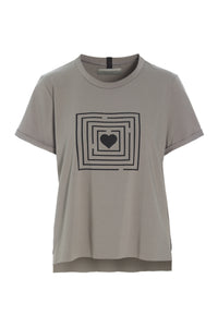 TEE LABYRINTH PRINT - 96099 - ELEPHANT