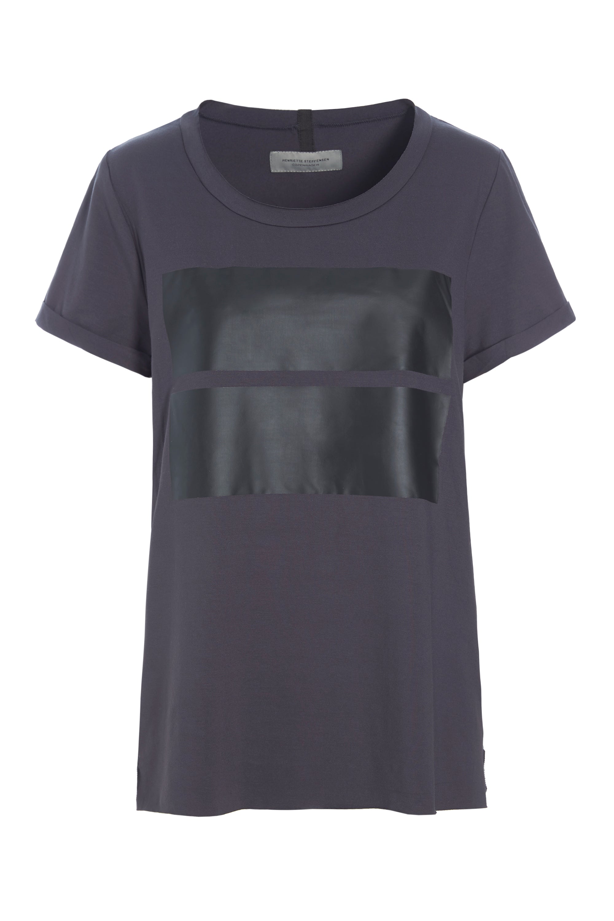 HENRIETTE STEFFENSEN COPENHAGEN TEE PRINT - 96071 T-SHIRTS DEEP BLUE 502