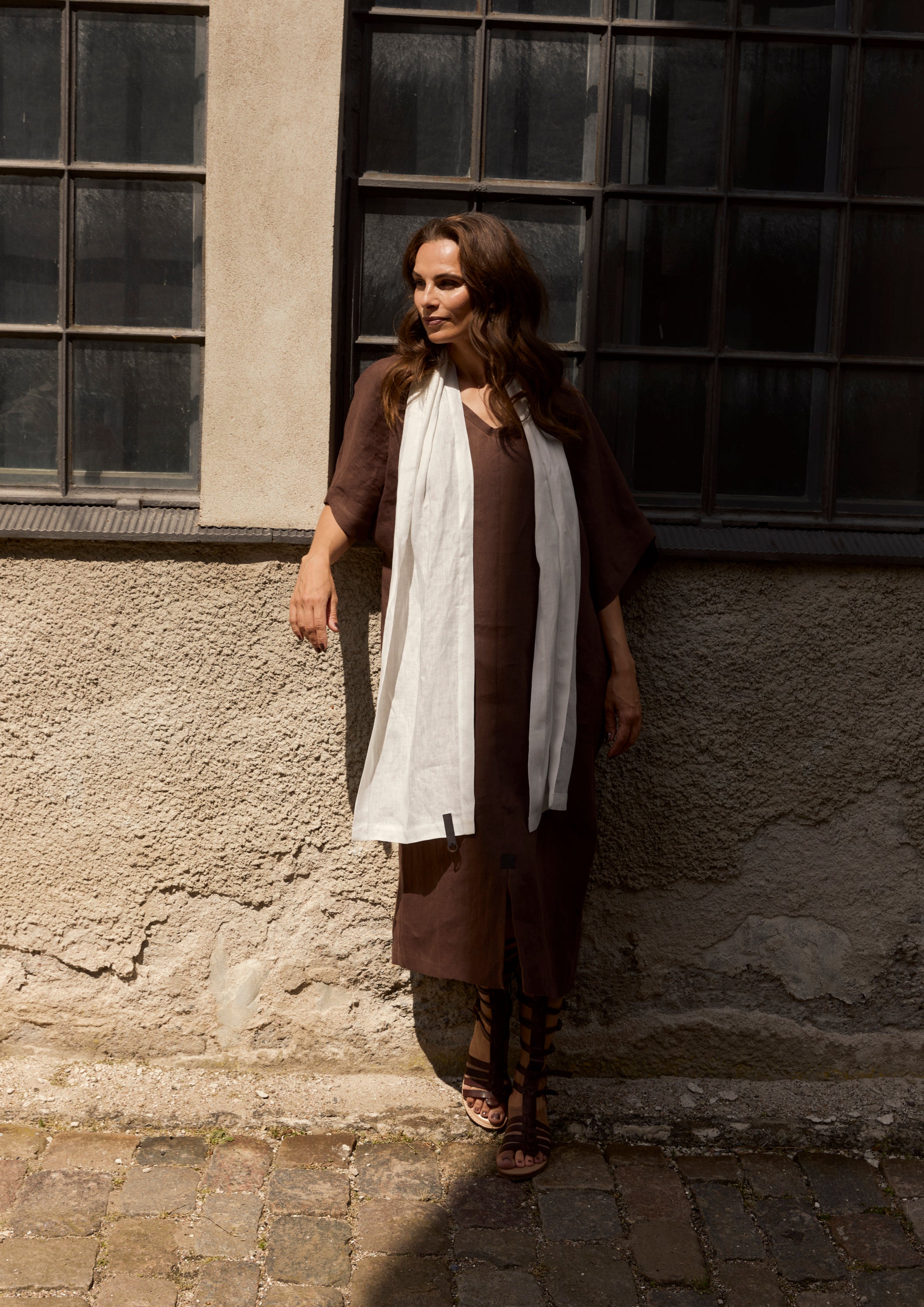 HENRIETTE STEFFENSEN COPENHAGEN TØRKLÆDE - 84002 SCARFS IVORY 888