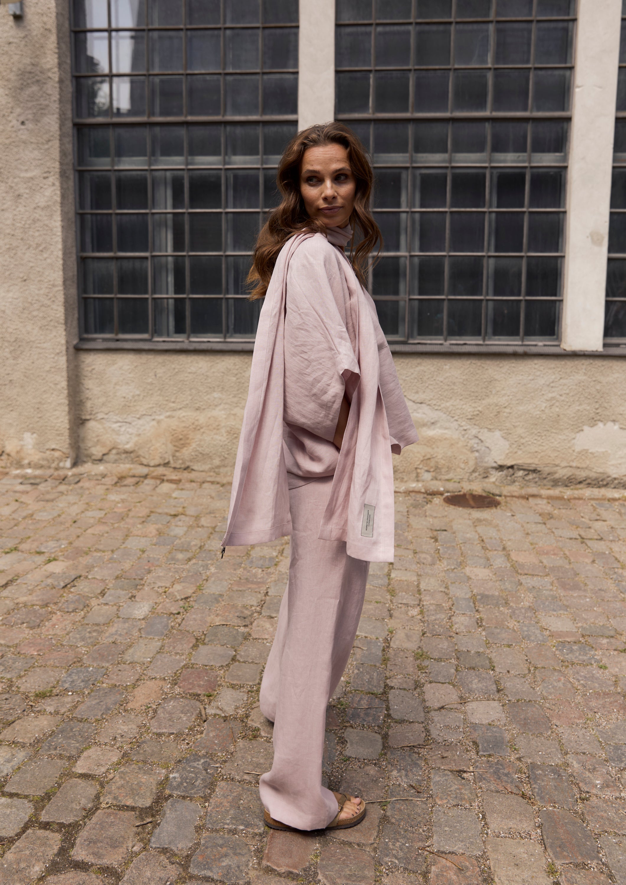 HENRIETTE STEFFENSEN COPENHAGEN TØRKLÆDE - 84002 SCARFS NUDE 401