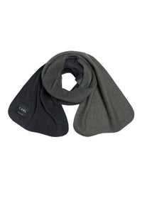 TØRKLÆDE I BLØD FLEECE - 1004C - SOFTBLACK/FORREST
