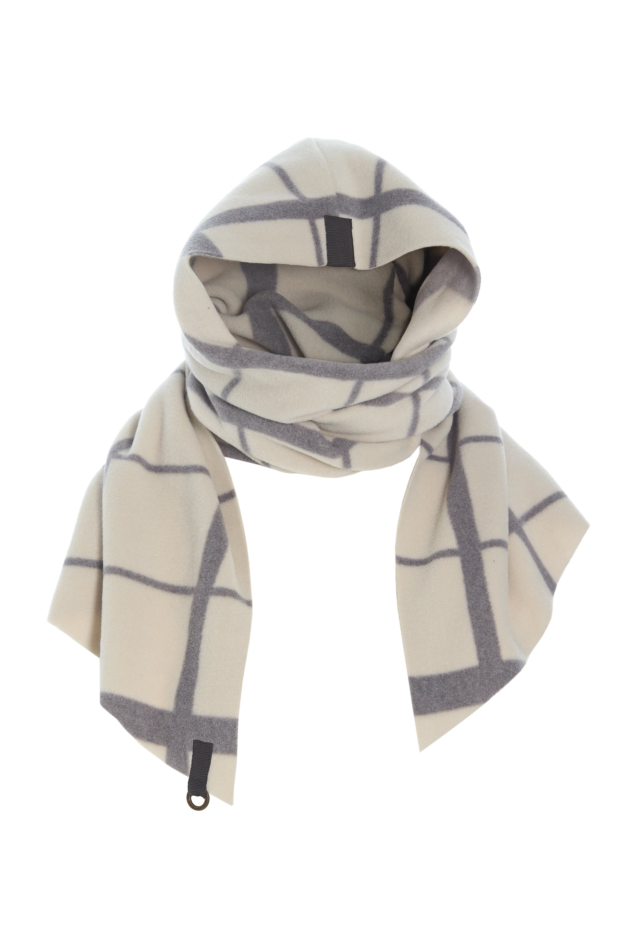 HENRIETTE STEFFENSEN COPENHAGEN TØRKLÆDE MED HÆTTE - 4127P SCARFS CLAN PRINT KIT 780