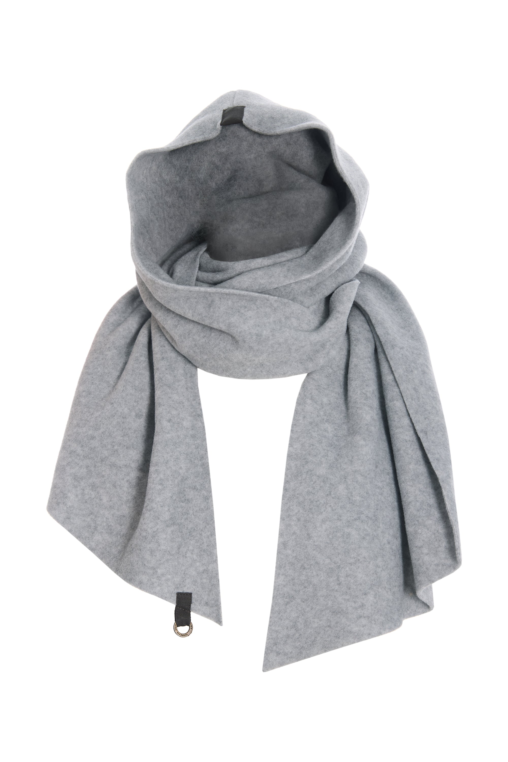 HENRIETTE STEFFENSEN COPENHAGEN TØRKLÆDE MED HUE- 4127 SCARFS LIGHT GREY 876