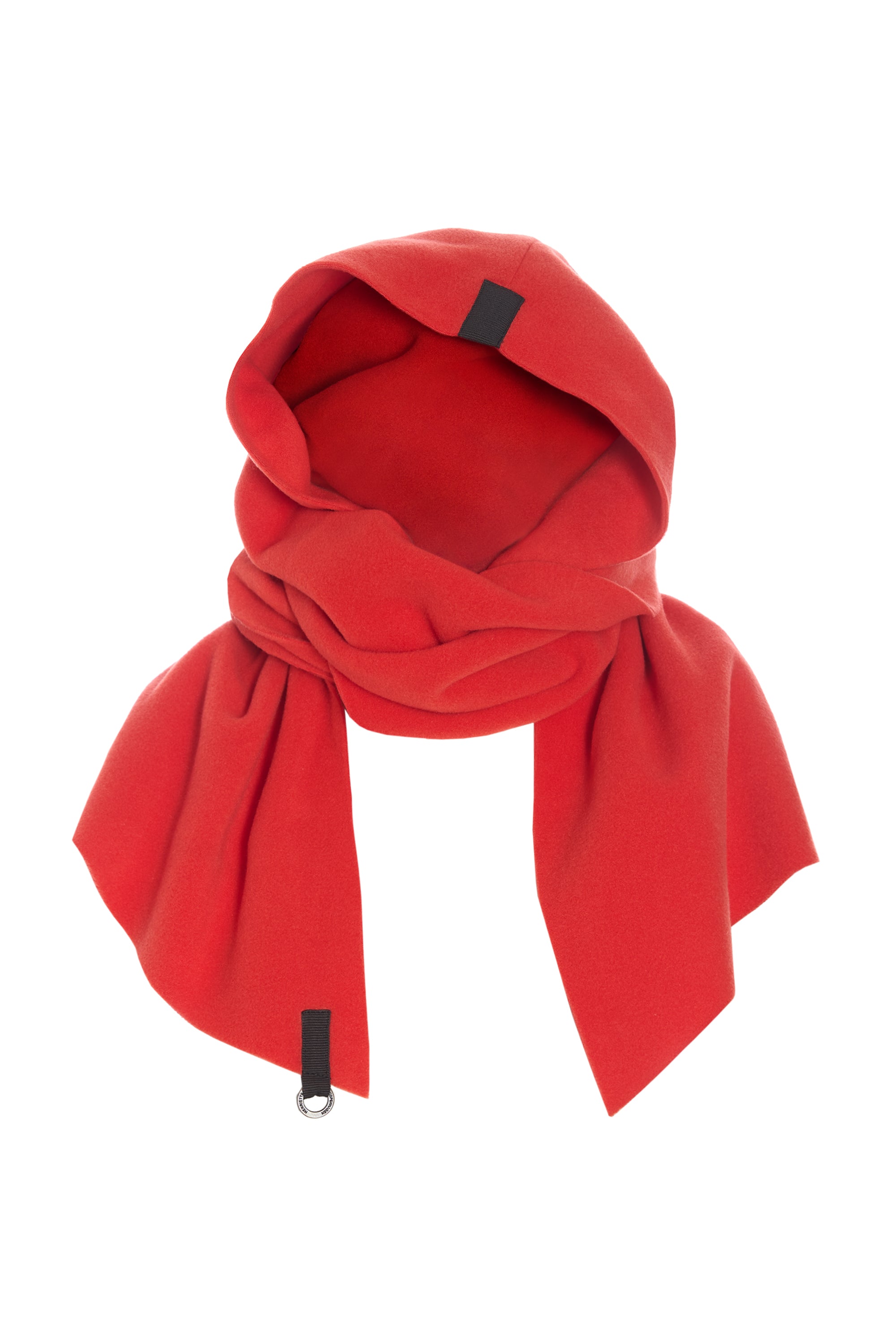 HENRIETTE STEFFENSEN COPENHAGEN TØRKLÆDE MED HUE- 4127 SCARFS TOMATO 845
