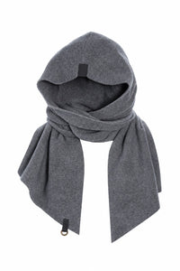 TØRKLÆDE MED HUE - 4127 - GREY