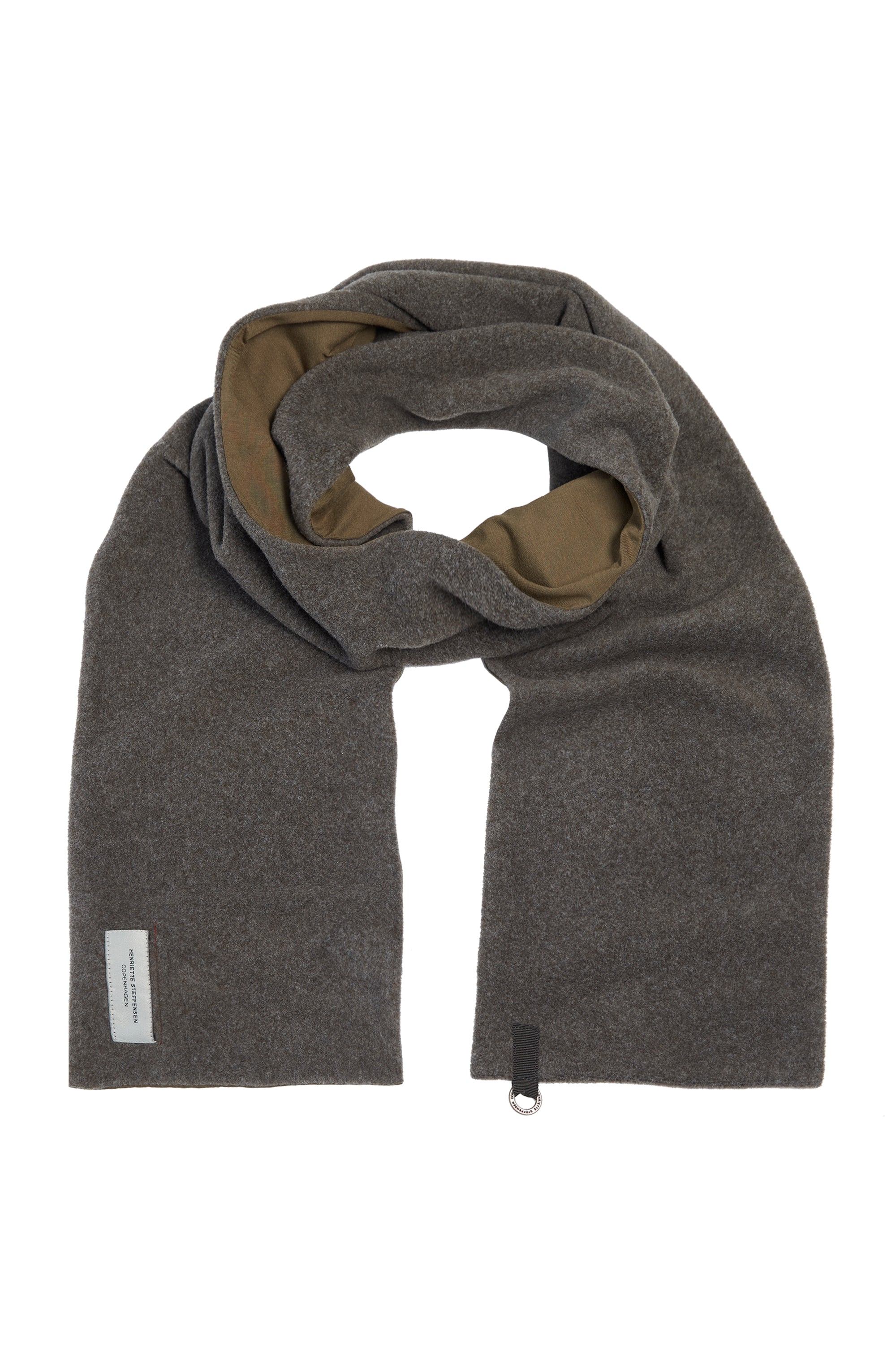 HENRIETTE STEFFENSEN COPENHAGEN TØRKLÆDE MIX - 4080 SCARFS BARK/BARK 648