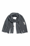 TØRKLÆDE M/ FRYNSER - 4107 - GREY