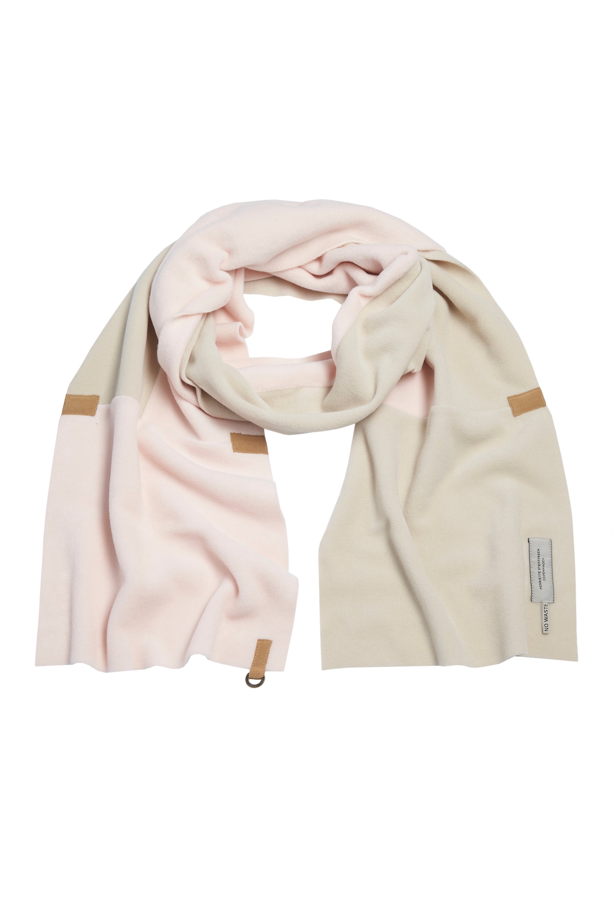 HENRIETTE STEFFENSEN COPENHAGEN TØRKLÆDE NO WASTE - 4089 SCARFS KIT/SOFT ROSE 559