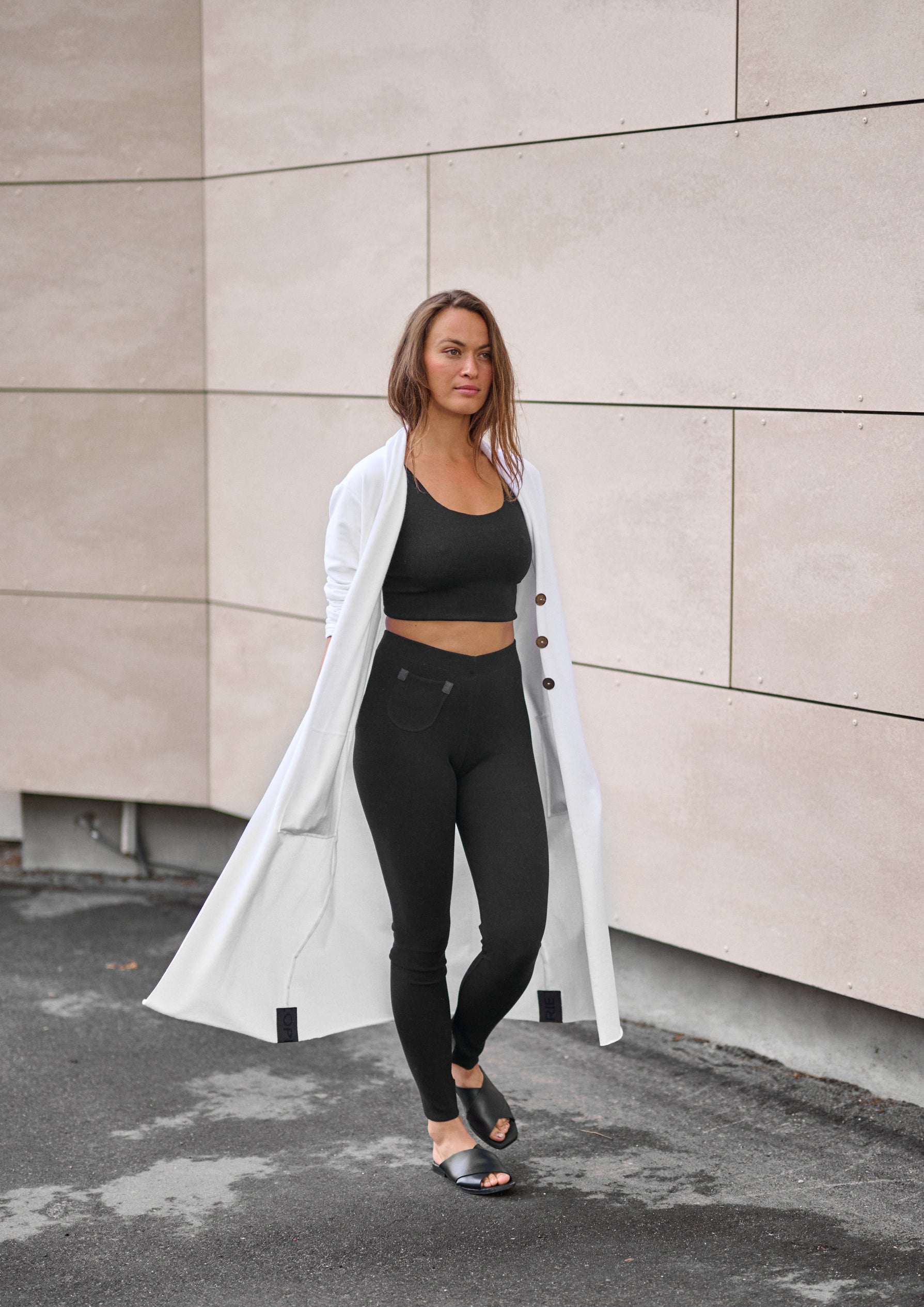 HENRIETTE STEFFENSEN COPENHAGEN TOP - 71008 BLUSER BLACK 900