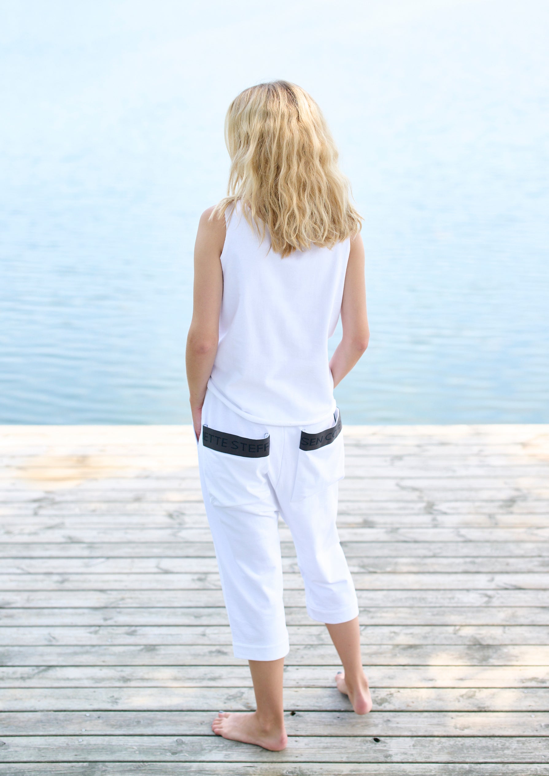 HENRIETTE STEFFENSEN COPENHAGEN TOP - 71600 BLUSER WHITE 816