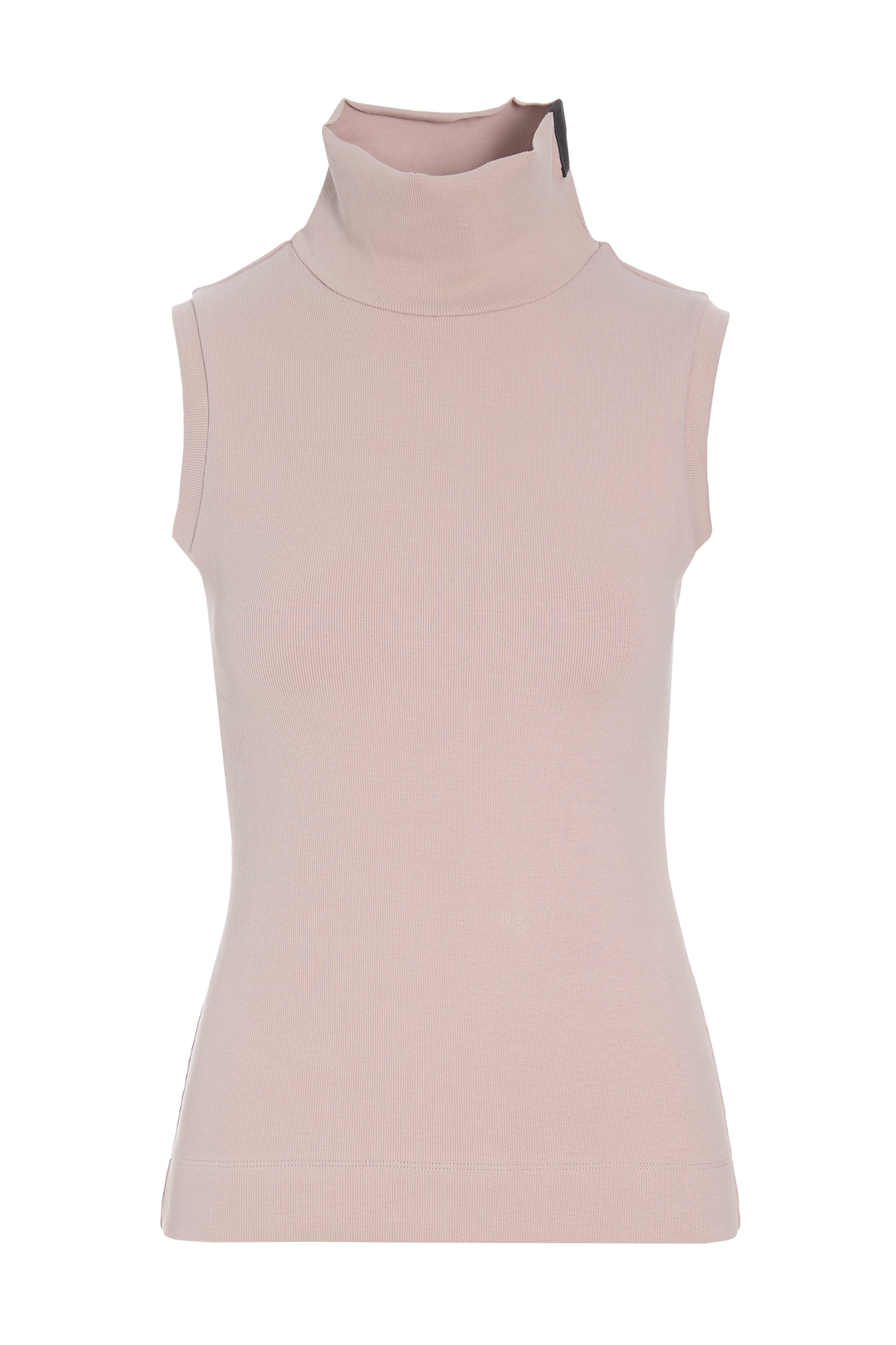 HENRIETTE STEFFENSEN COPENHAGEN TOP HØJ HALS - 71003 BLUSER NUDE 401