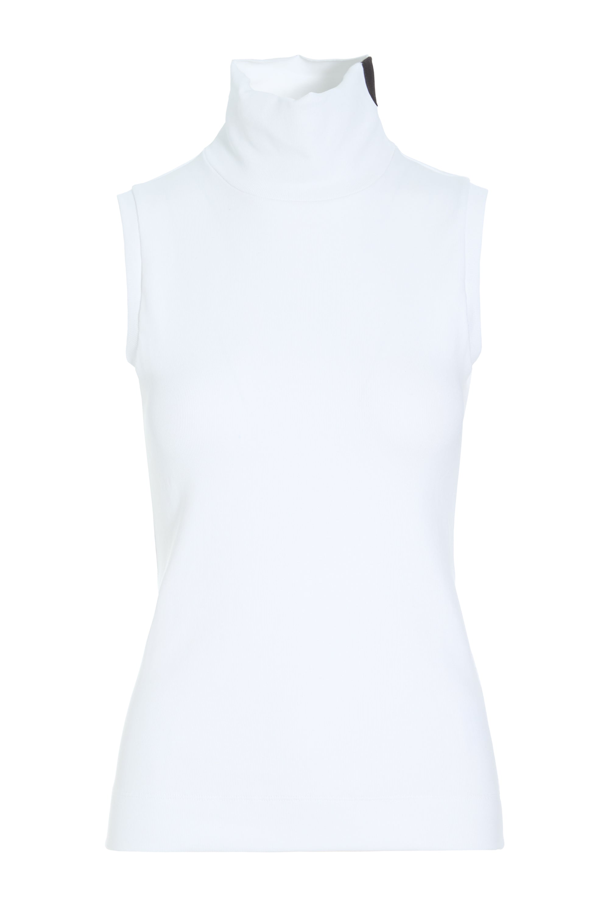 HENRIETTE STEFFENSEN COPENHAGEN TOP HØJ HALS - 71003 BLUSER WHITE 816