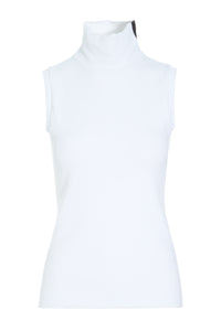 TOP HØJ HALS - 71003 - WHITE