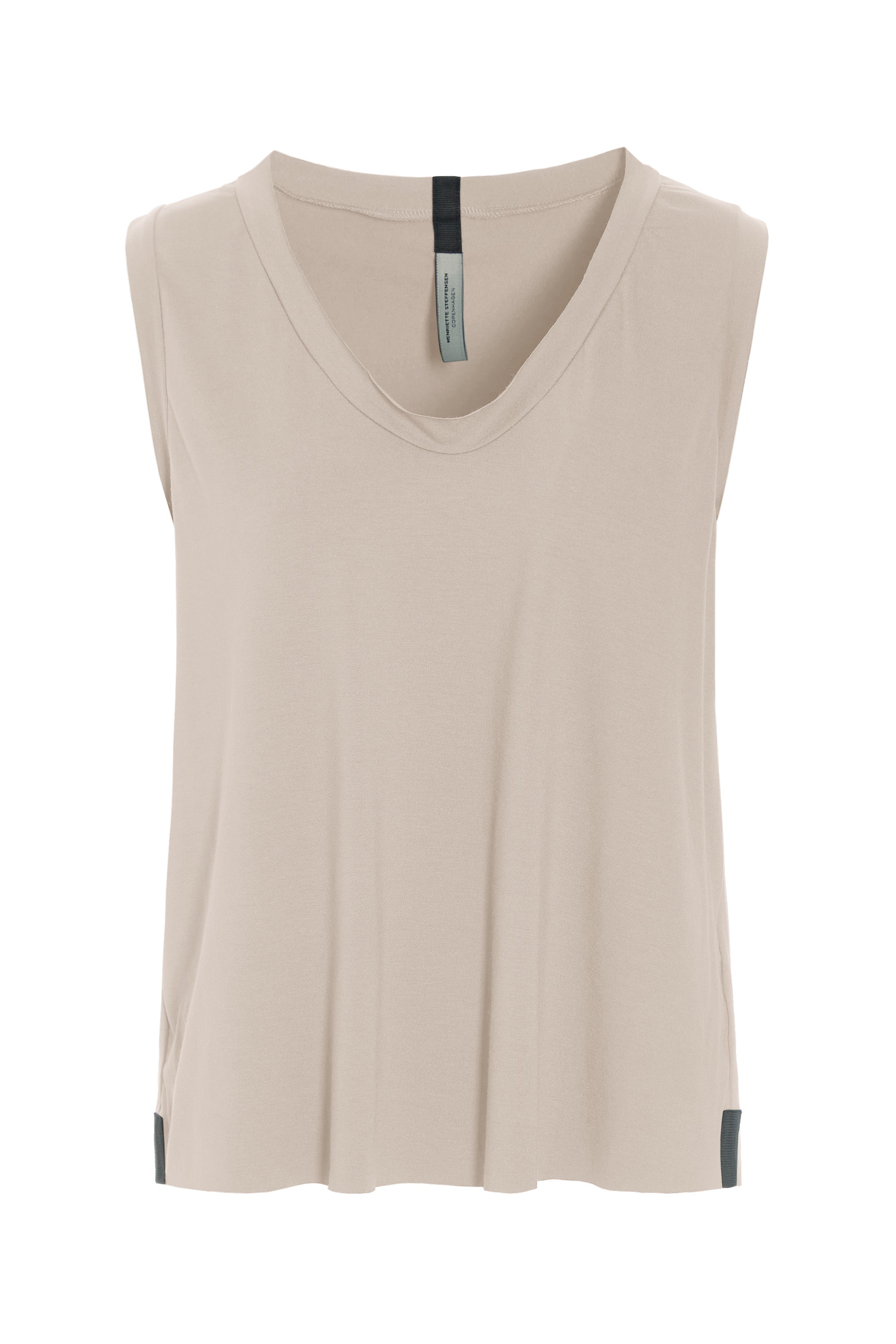 HENRIETTE STEFFENSEN COPENHAGEN TOP V-HALS - 960102 T-SHIRTS KIT 831