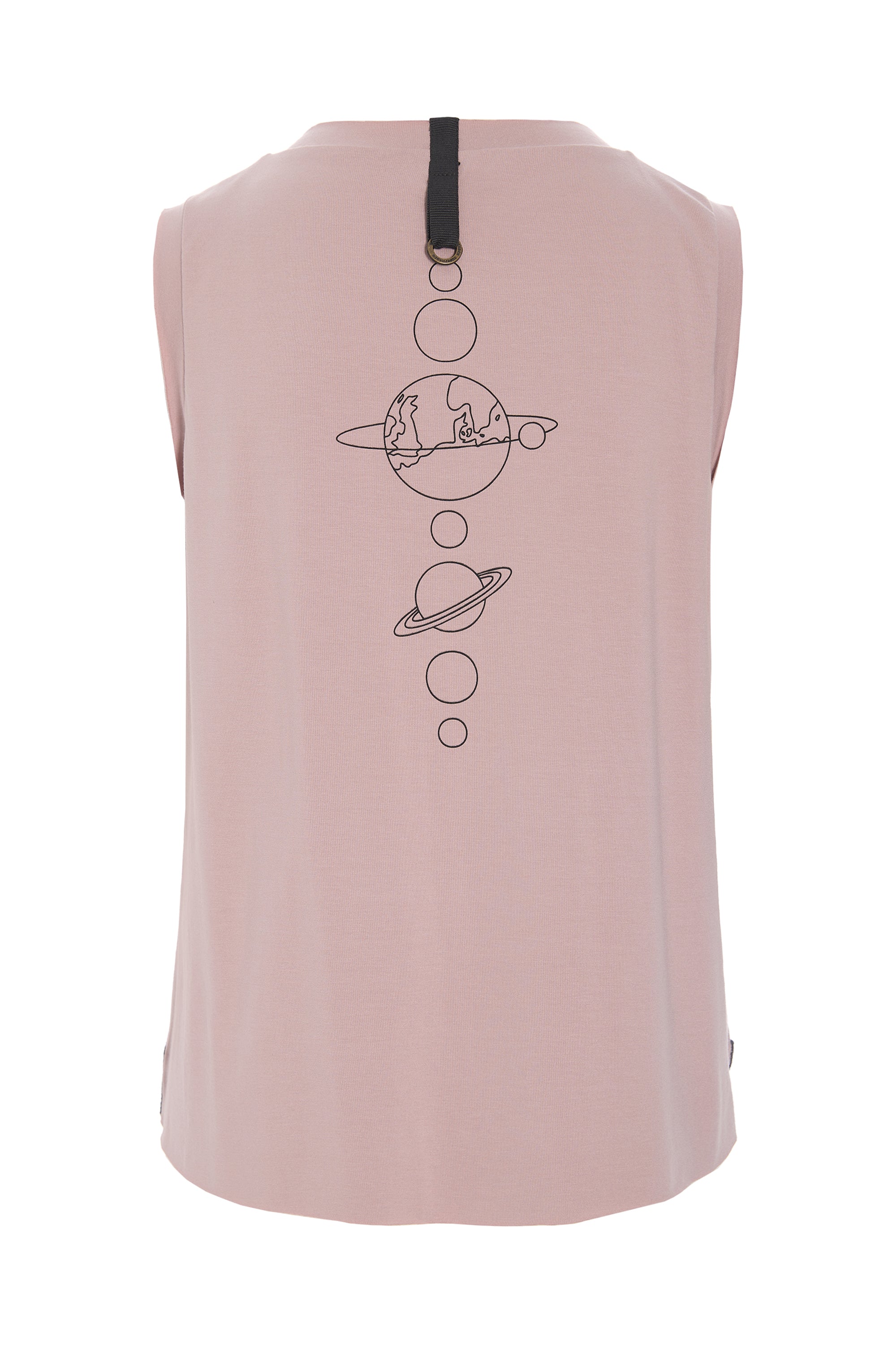 HENRIETTE STEFFENSEN COPENHAGEN TOP V-HALS - 96102 EARTH T-SHIRTS NUDE 401