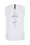 TOP V-HALS EARTH - 96102 EARTH - WHITE