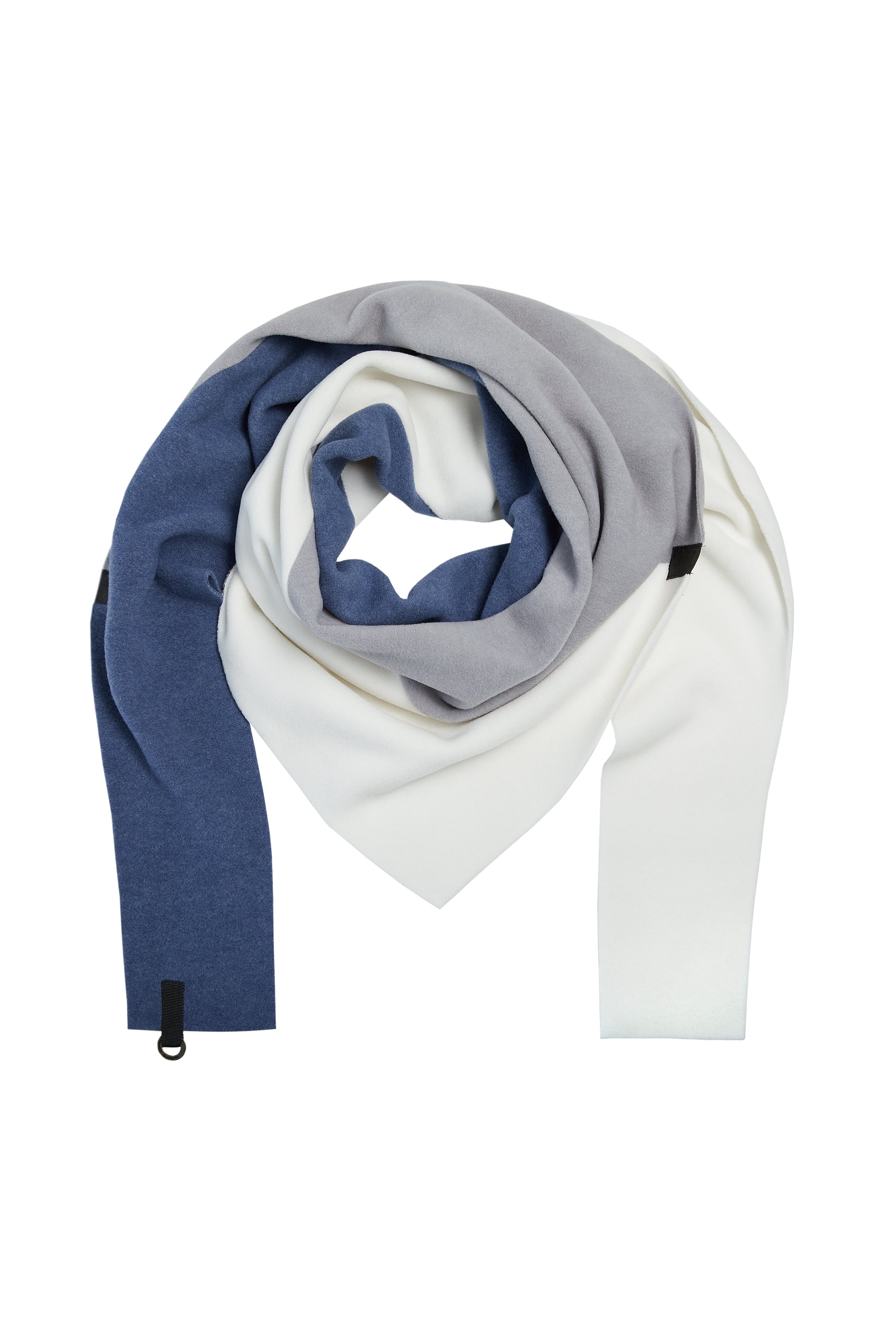 HENRIETTE STEFFENSEN COPENHAGEN TREKANTET HALSTØRKLÆDE NO WASTE - 4078NW SCARFS BLUE MIX 113