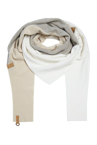 TREKANTET HALSTØRKLÆDE NO WASTE - 4078NW - KIT/SAND/OFF WHITE