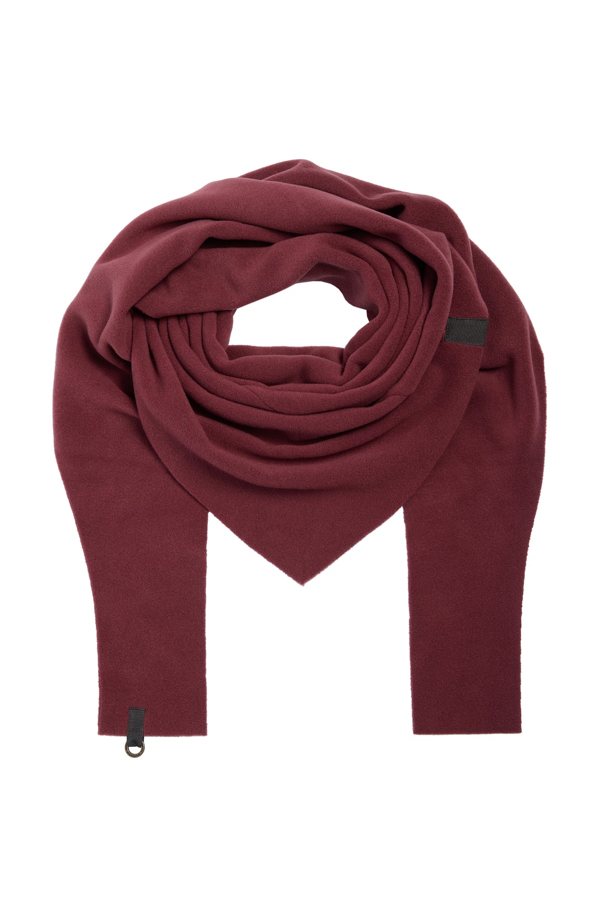 HENRIETTE STEFFENSEN COPENHAGEN TREKANTET TØRKLÆDE - 4051 SCARFS BORDEAUX 474