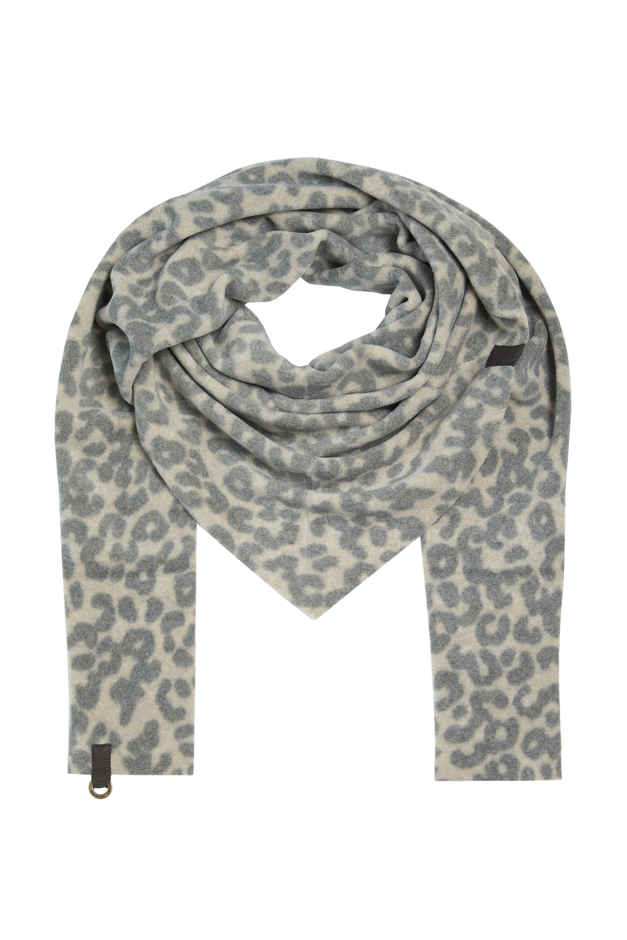 HENRIETTE STEFFENSEN COPENHAGEN TREKANTET TØRKLÆDE - 4051 SCARFS LEOPARD 750