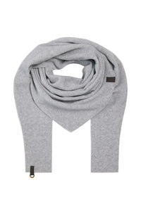 TREKANTET TØRKLÆDE - 4051 - LIGHT GREY