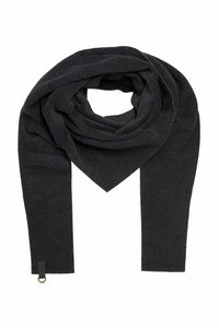 TREKANTET TØRKLÆDE - 4051 - SOFT BLACK