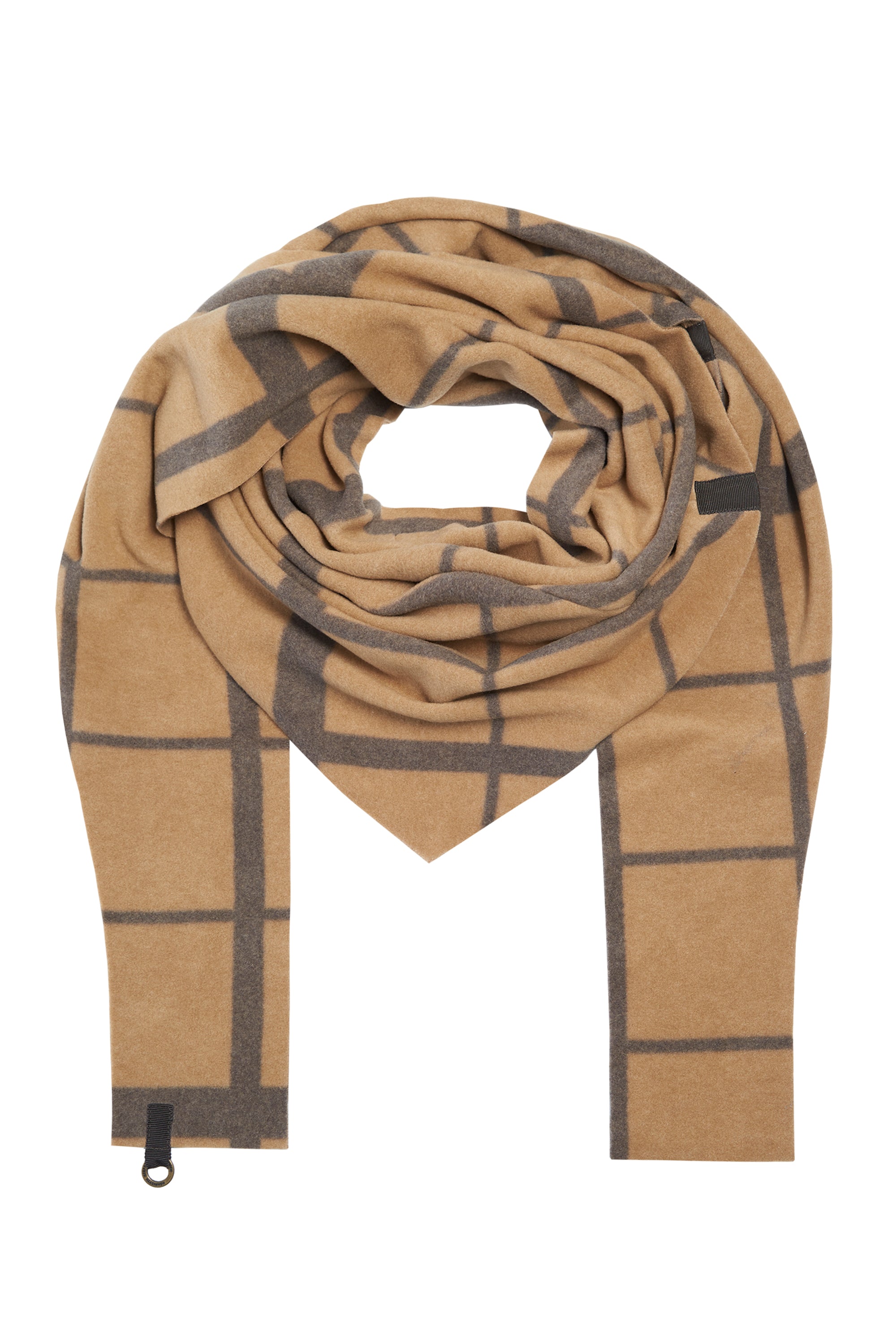 HENRIETTE STEFFENSEN COPENHAGEN TREKANTET TØRKLÆDE - 4051P SCARFS CLAN CHECK 114