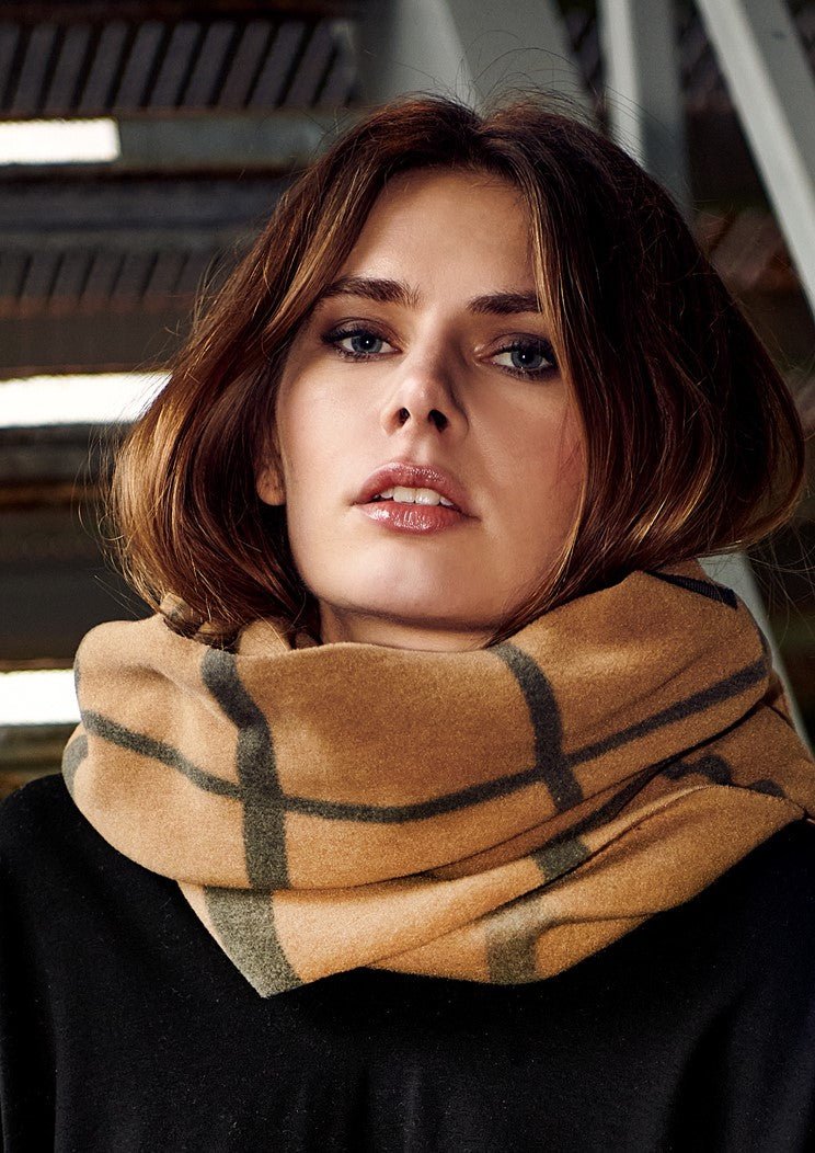 HENRIETTE STEFFENSEN COPENHAGEN TUBE TØRKLÆDE - 4074P SCARFS CLAN CHECK 114