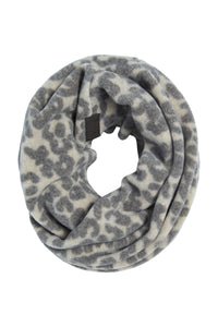 TUBE TØRKLÆDE - 4074P - LEOPARD grey