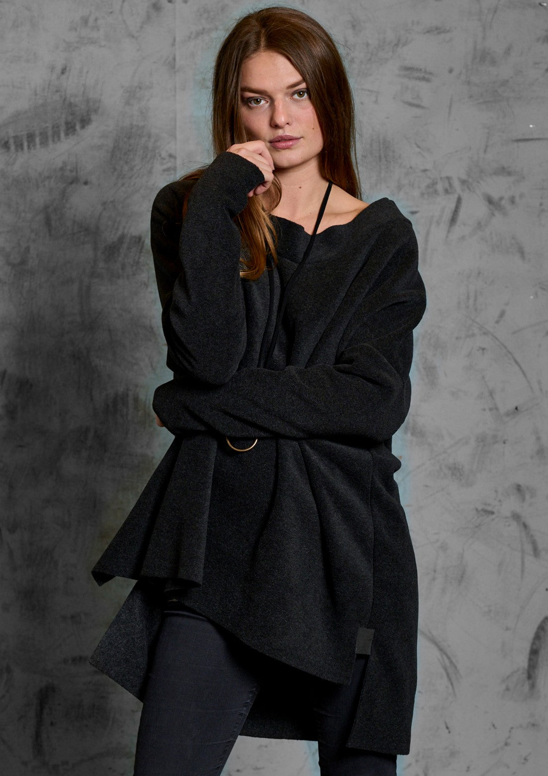 HENRIETTE STEFFENSEN COPENHAGEN TUNIKA - 1350 TUNICS SOFT BLACK 914