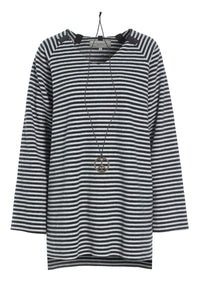 TUNIKA - 1356 - STRIPES B&W
