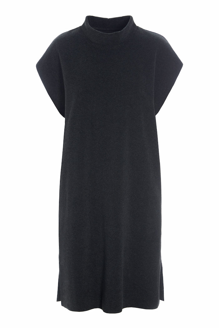 HENRIETTE STEFFENSEN COPENHAGEN TUNIKA ÆRMELØS - 3247 TUNICS SOFT BLACK 914