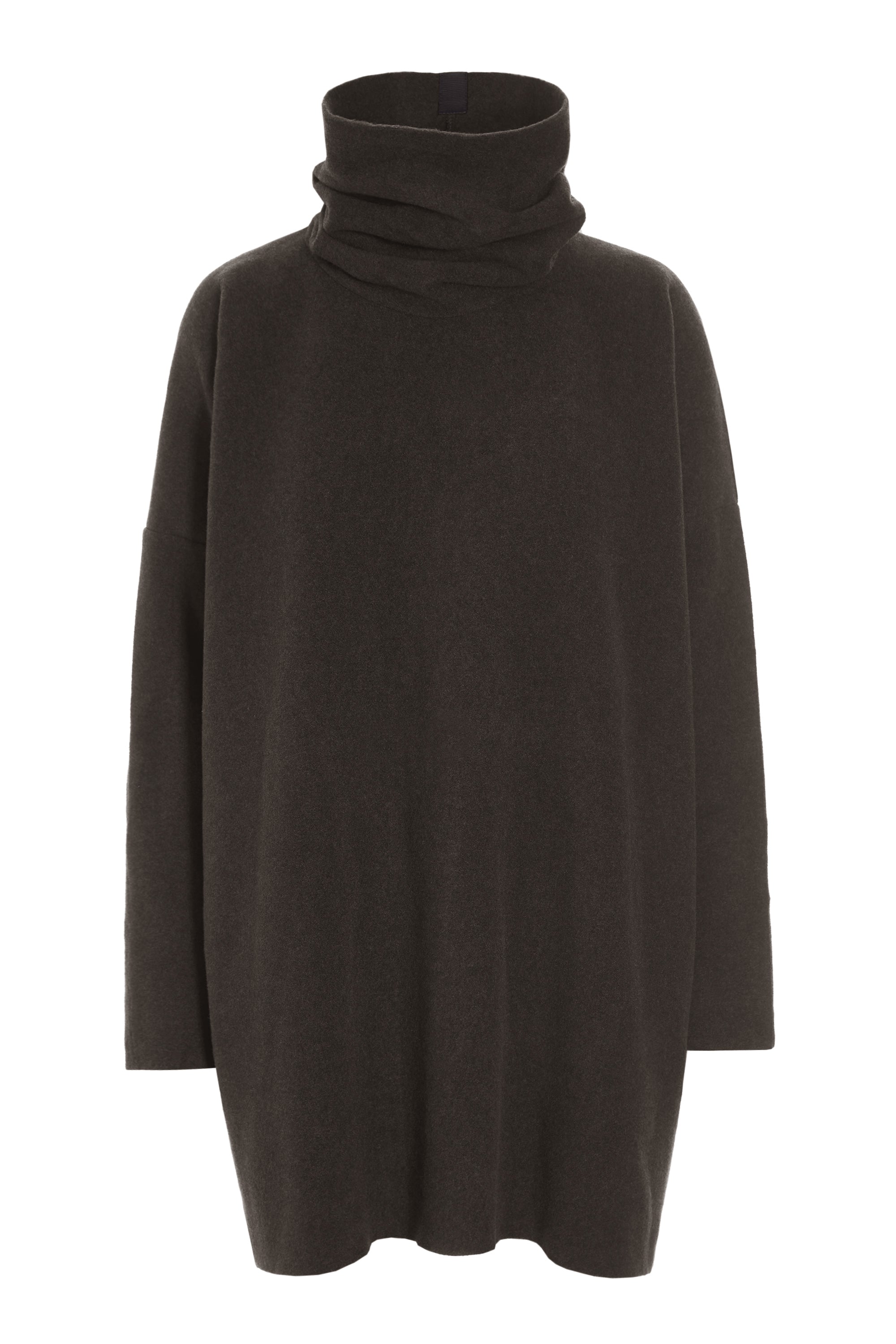 HENRIETTE STEFFENSEN COPENHAGEN TUNIKA MED HØJ HALS - 1288 TUNICS CHOCOLATE 844