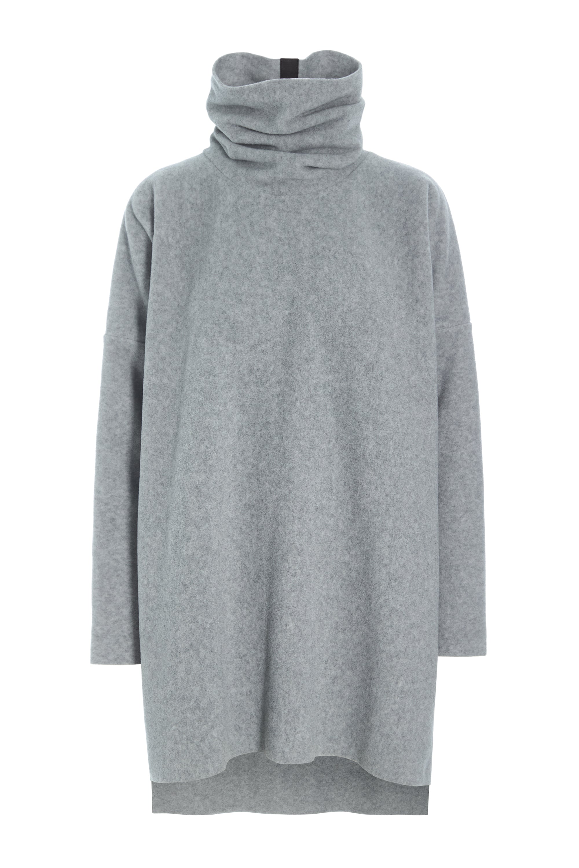 HENRIETTE STEFFENSEN COPENHAGEN TUNIKA MED HØJ HALS - 1288 TUNICS LIGHT GREY 876