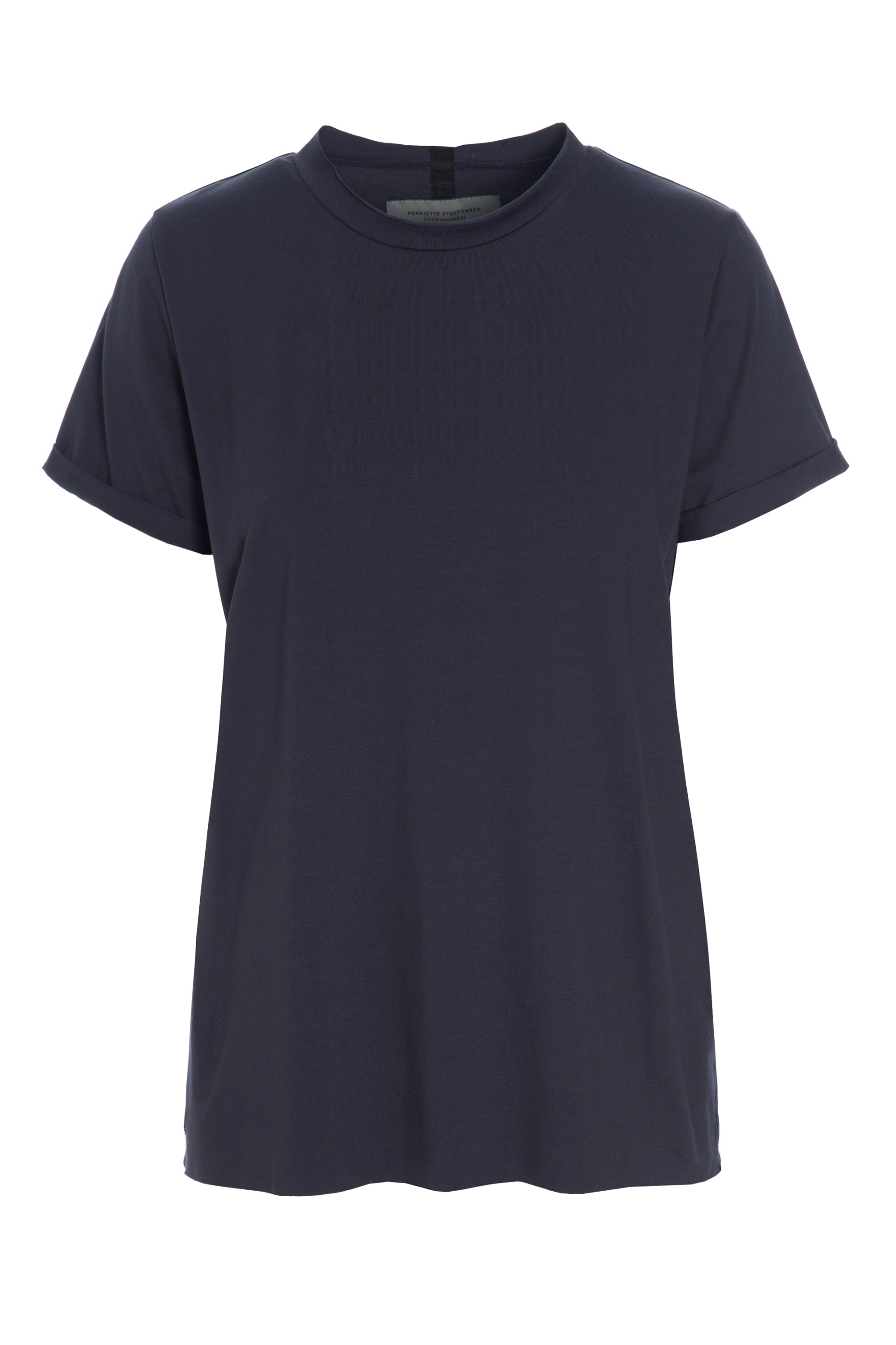 HENRIETTE STEFFENSEN COPENHAGEN T SHIRT - 96053 T-SHIRTS DEEP BLUE 502