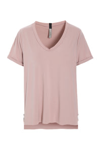 V-NECK TEE - 96105 - NUDE
