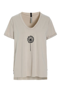 V-NECK TEE - 96105 FLOWER - KIT