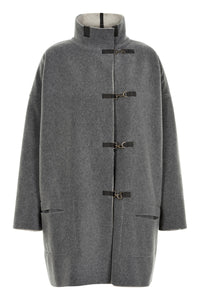VENDBAR FRAKKE - 7113 - SAND/GREY