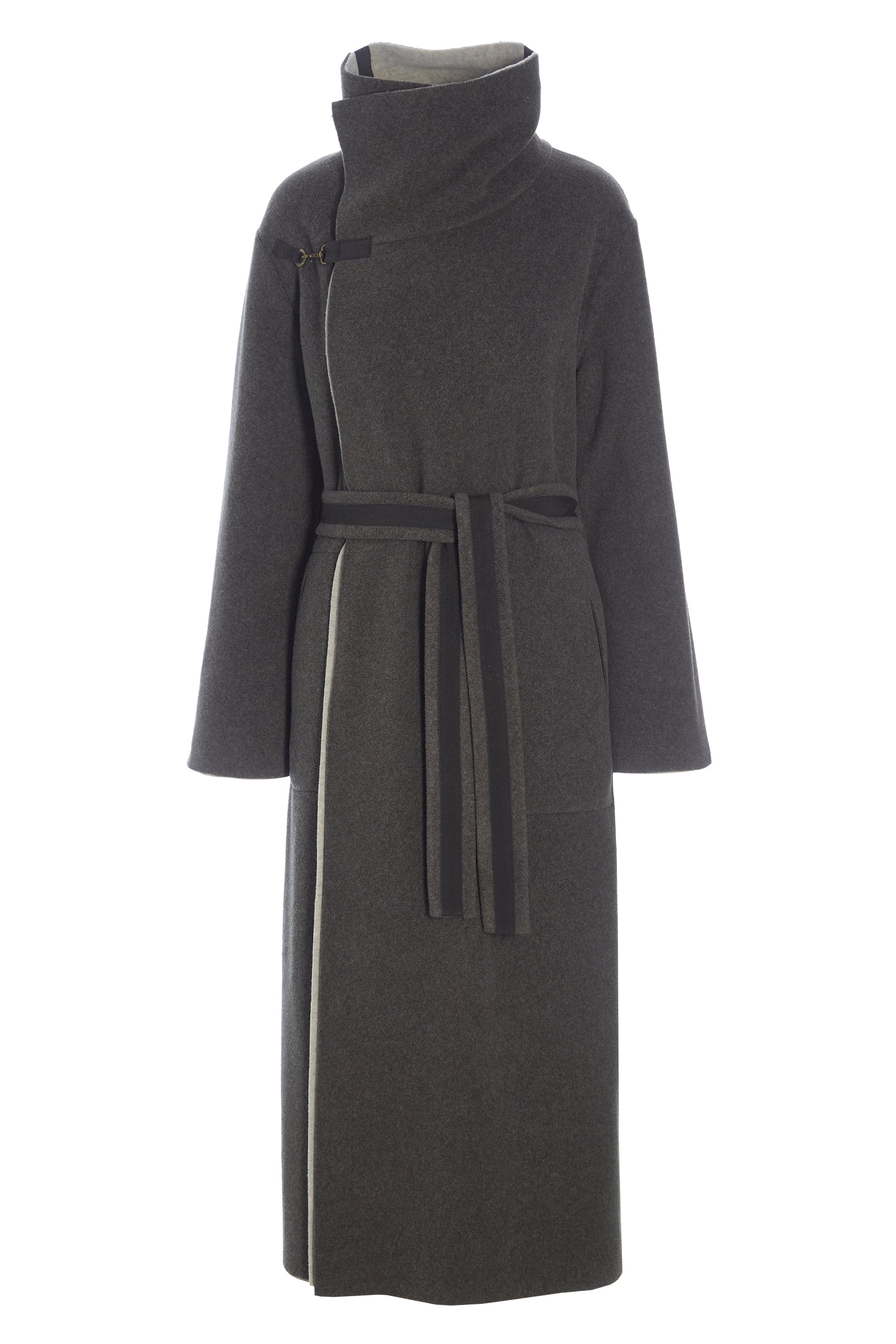 HENRIETTE STEFFENSEN COPENHAGEN VENDBAR TRENCHCOAT - 7145 COATS BARK/SAND 646