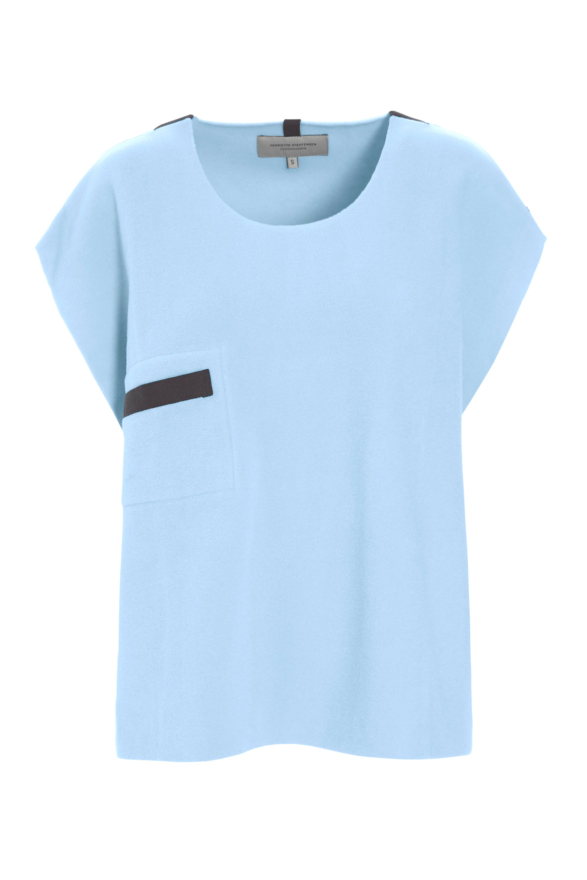 HENRIETTE STEFFENSEN COPENHAGEN VEST - 1353 VESTS BABY BLUE 671