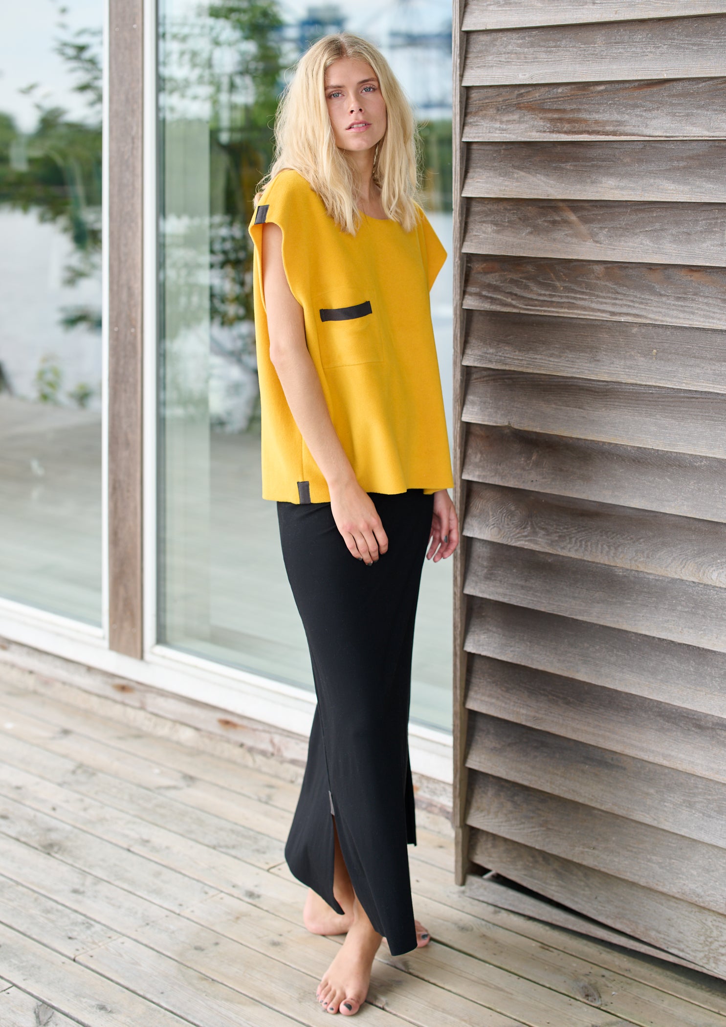HENRIETTE STEFFENSEN COPENHAGEN VEST - 1353 VESTS SAFRAN 701