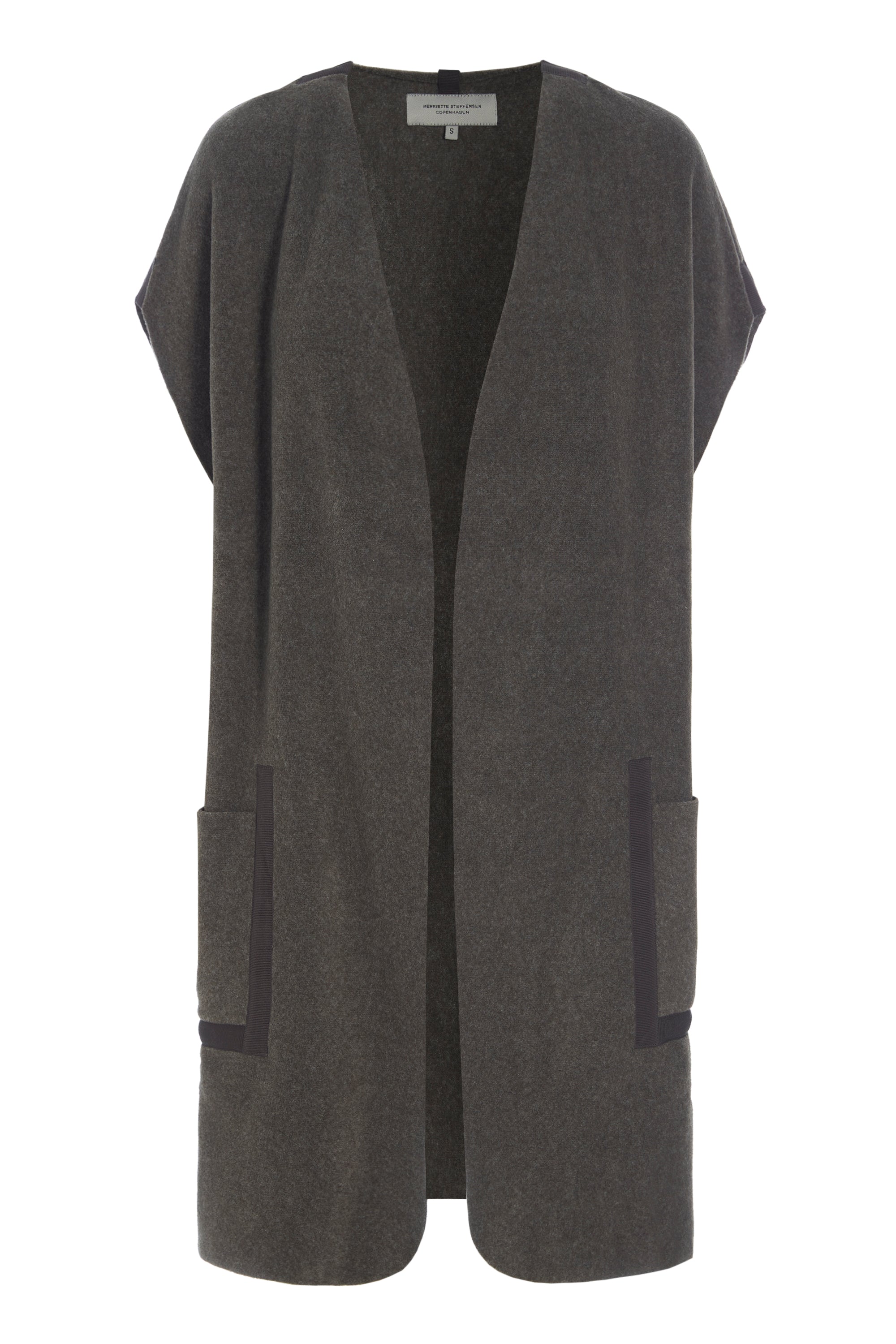 HENRIETTE STEFFENSEN COPENHAGEN VEST - 7138 VESTS BARK 320