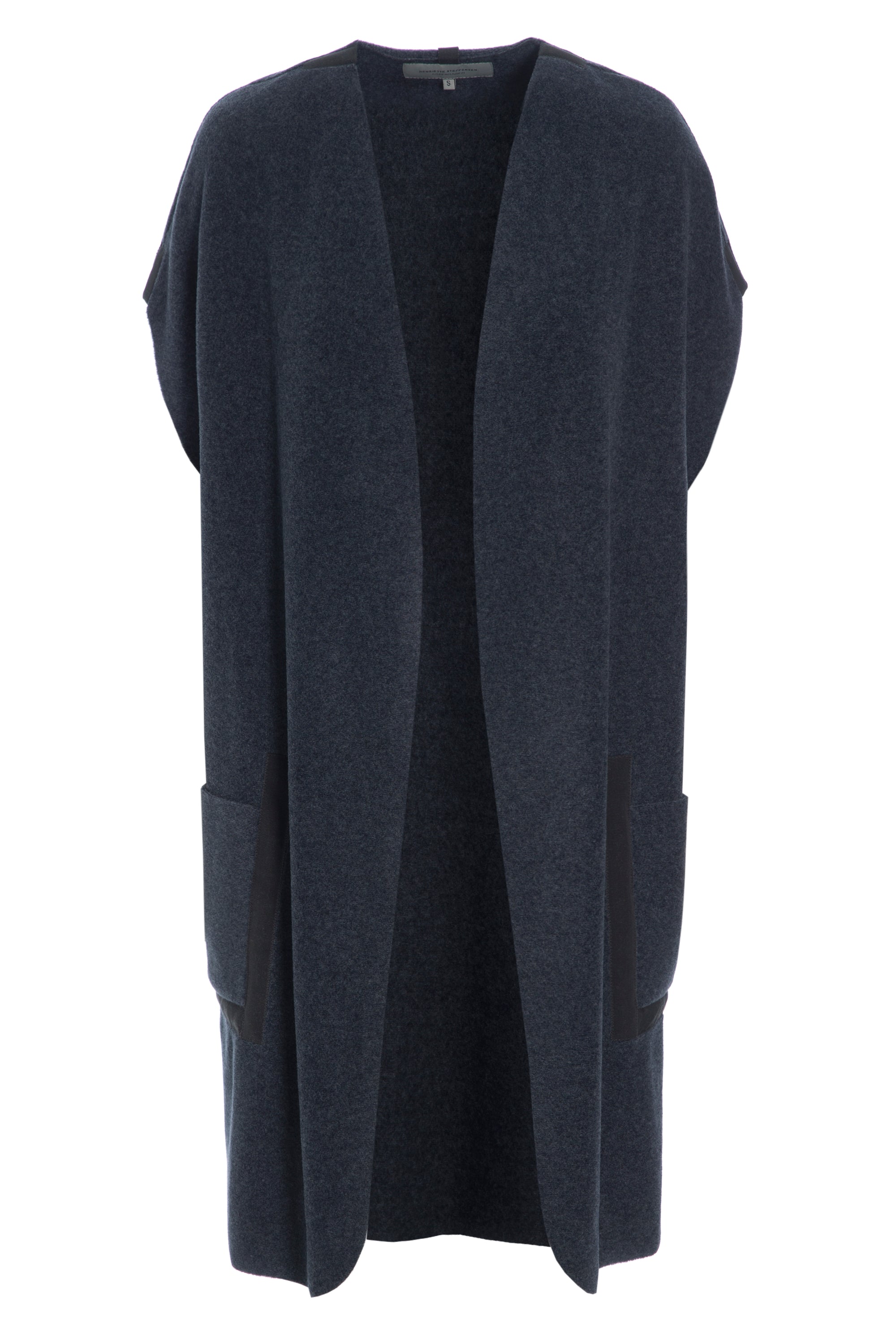 HENRIETTE STEFFENSEN COPENHAGEN VEST - 7138 VESTS DEEP BLUE 502