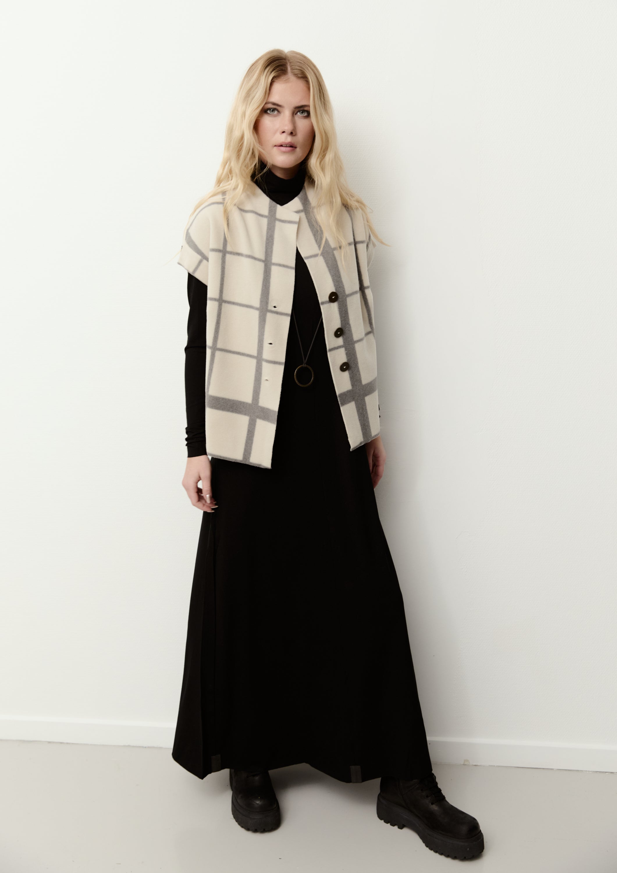 HENRIETTE STEFFENSEN COPENHAGEN VEST - 7170P VESTS CLAN PRINT KIT 780