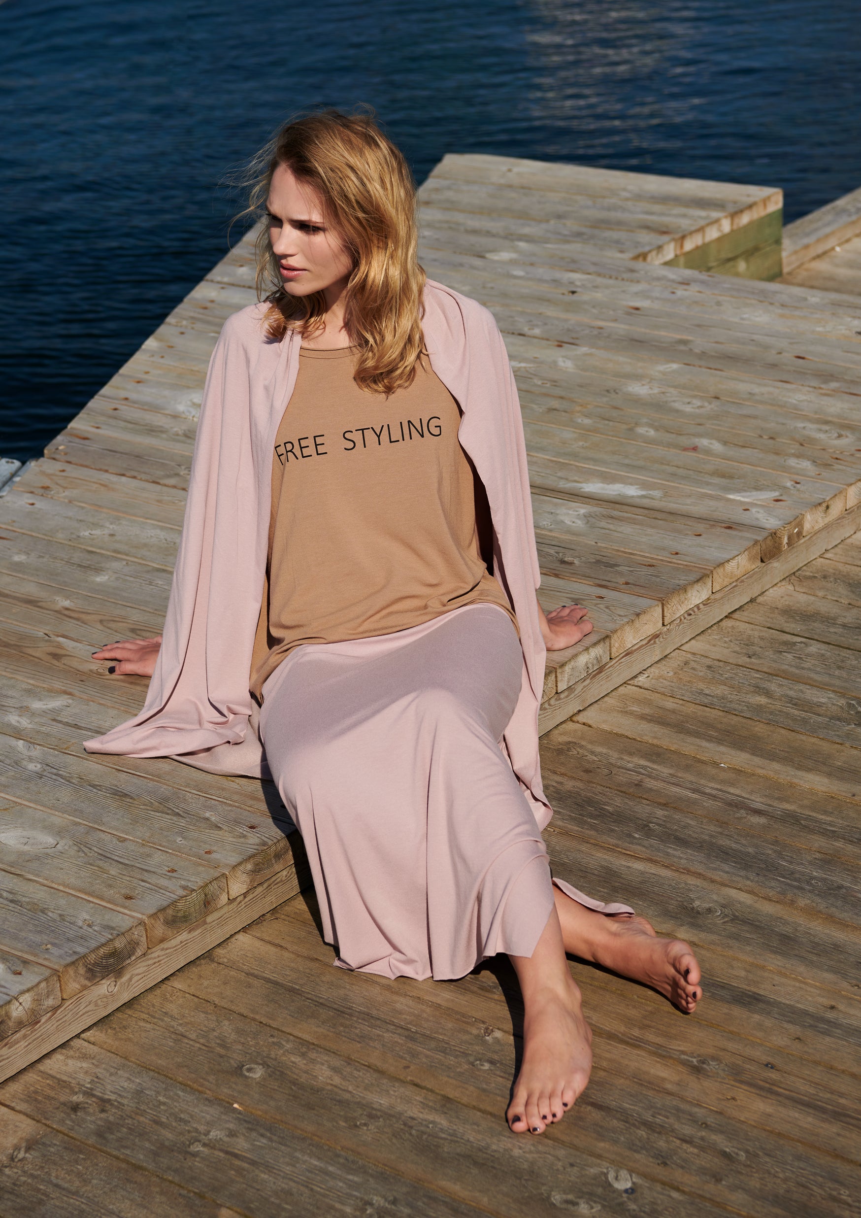 HENRIETTE STEFFENSEN COPENHAGEN VEST MIX - 7139 VESTS NUDE/NUDE 402