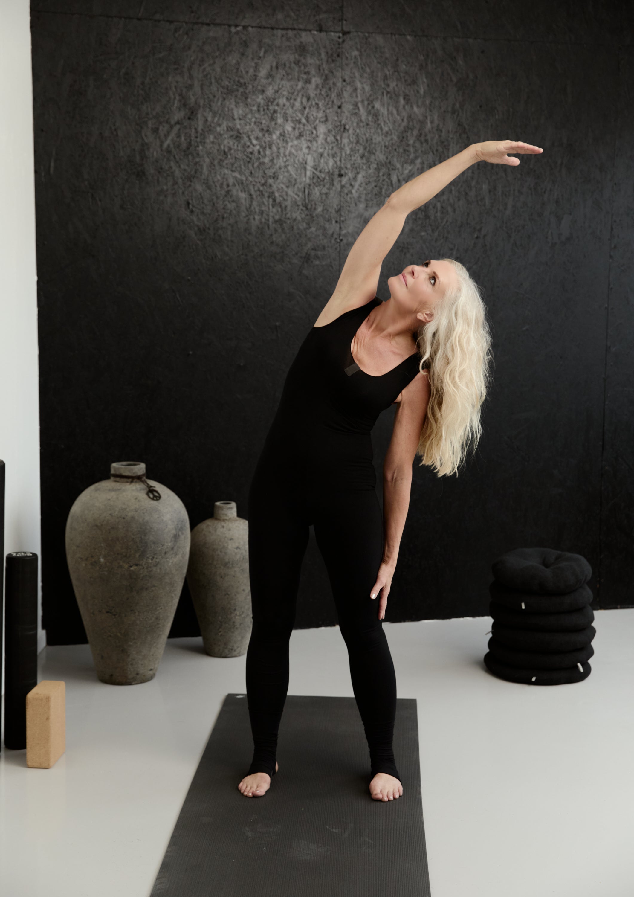 HENRIETTE STEFFENSEN COPENHAGEN YOGA HELDRAGT - 99010 HELDRAGTER jersey YOGA BLACK 900