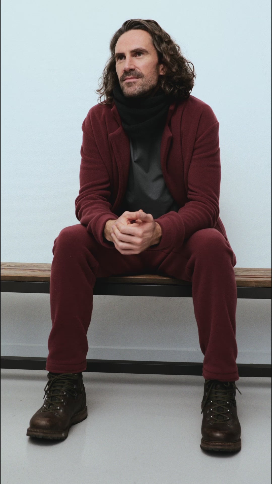 CARL BY STEFFENSEN COPENHAGEN TUBE TØRKLÆDE - 1043C SCARFS SOFT BLACK 914