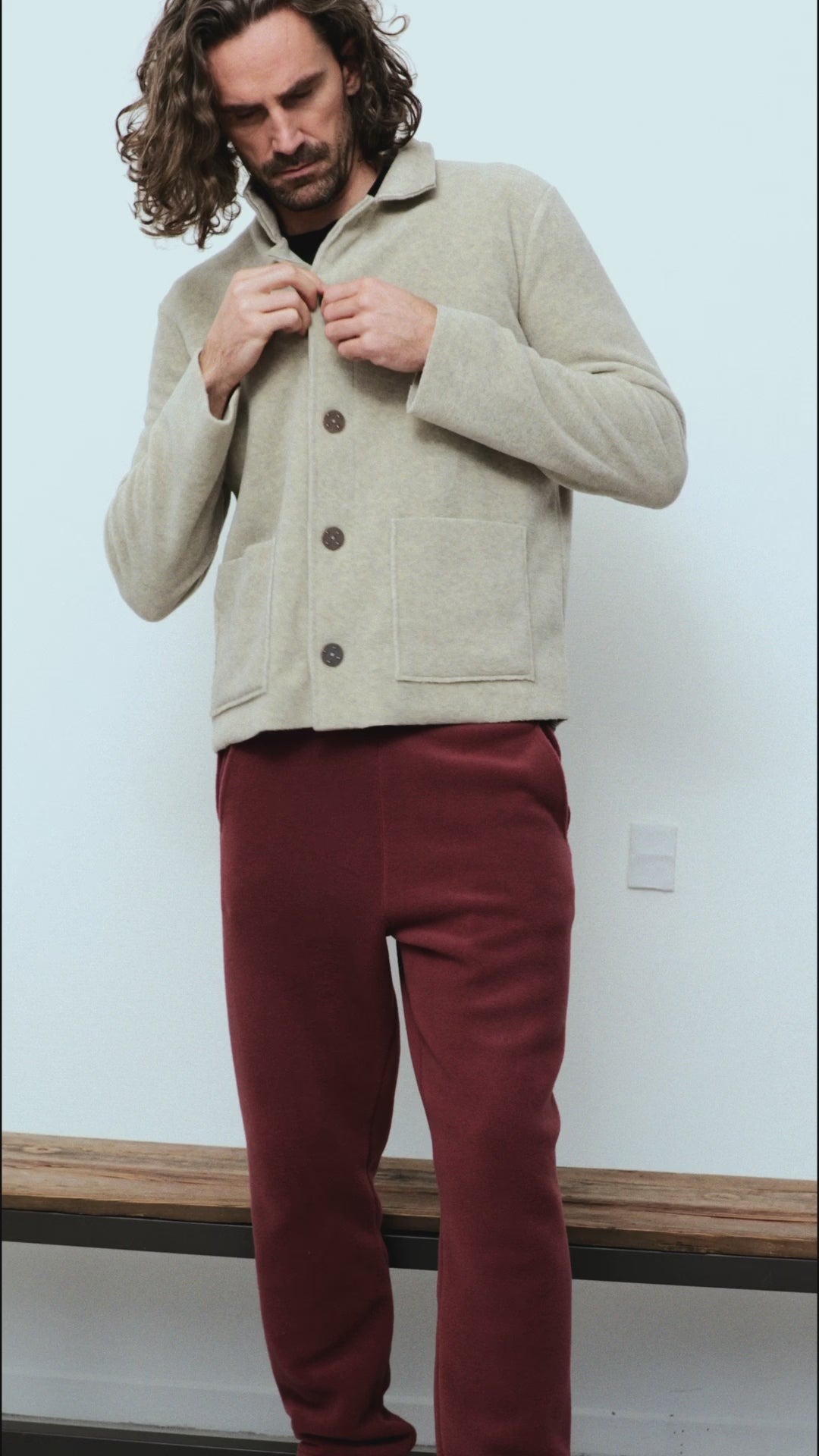 CARL BY STEFFENSEN COPENHAGEN CARDIGAN - 1049C CARDIGANS SAND 805