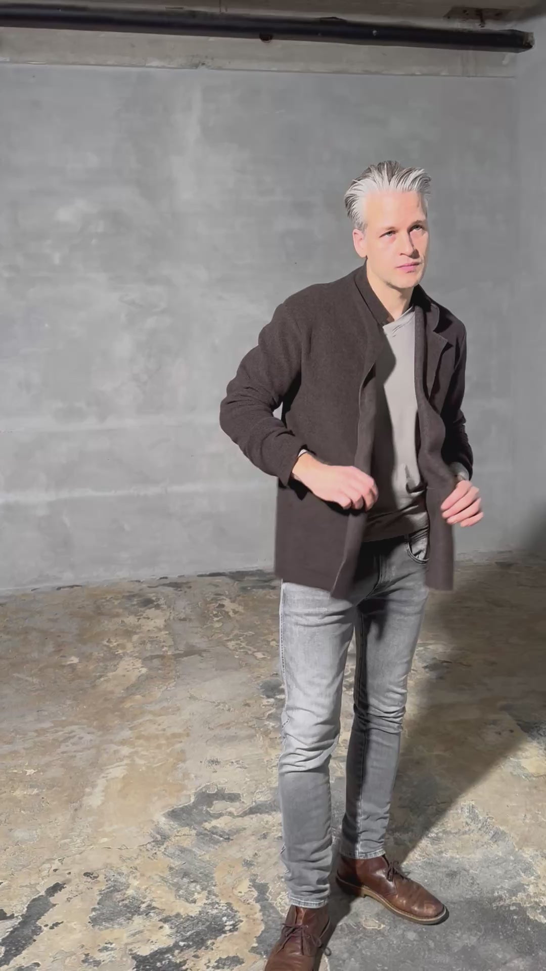 CARL BY STEFFENSEN COPENHAGEN CARDIGAN - 1001C CARDIGANS CHOKOLATE 844