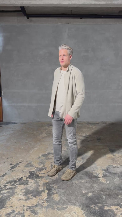 CARL BY STEFFENSEN COPENHAGEN CARDIGAN - 1001C CARDIGANS SAND 805